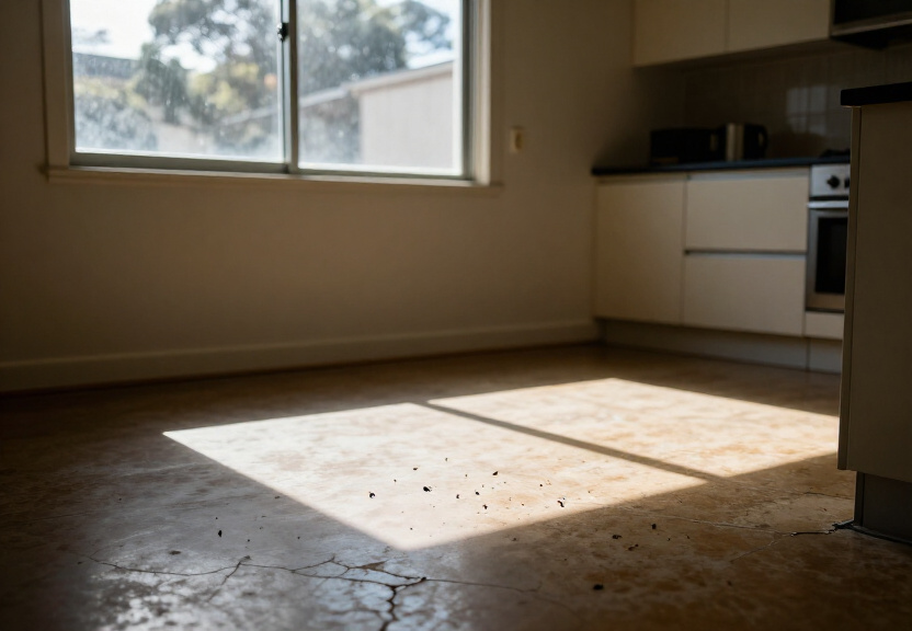 Bed bugs in furniture crevices in a Darlinghurst home